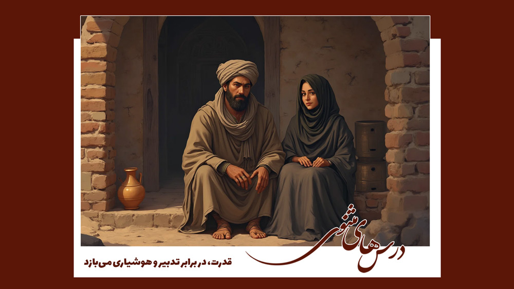قدرت، در برابر تدبیر و هوشیاری میبازد