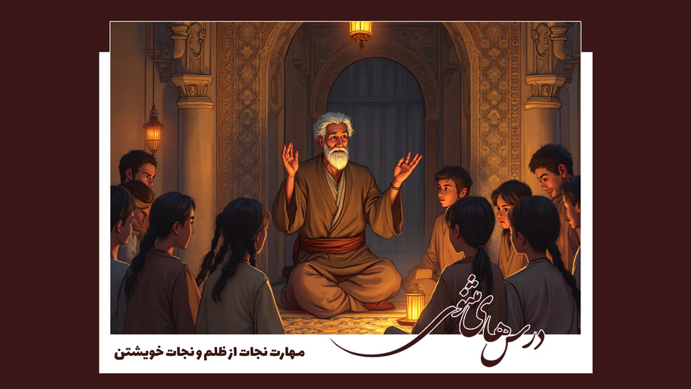 درس‌های مثنوی: مهارت نجات از ظلم و حفاظت خویشتن