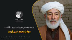 مولانا محمد امین قربت