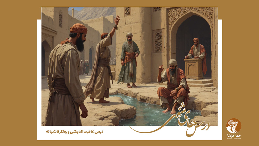 درس‌های مثنوی: درس عاقبت‌اندیشی و رفتار ناشیانه | حکایت جذاب از مثنوی معنوی مولانا جلال‌الدین بلخی