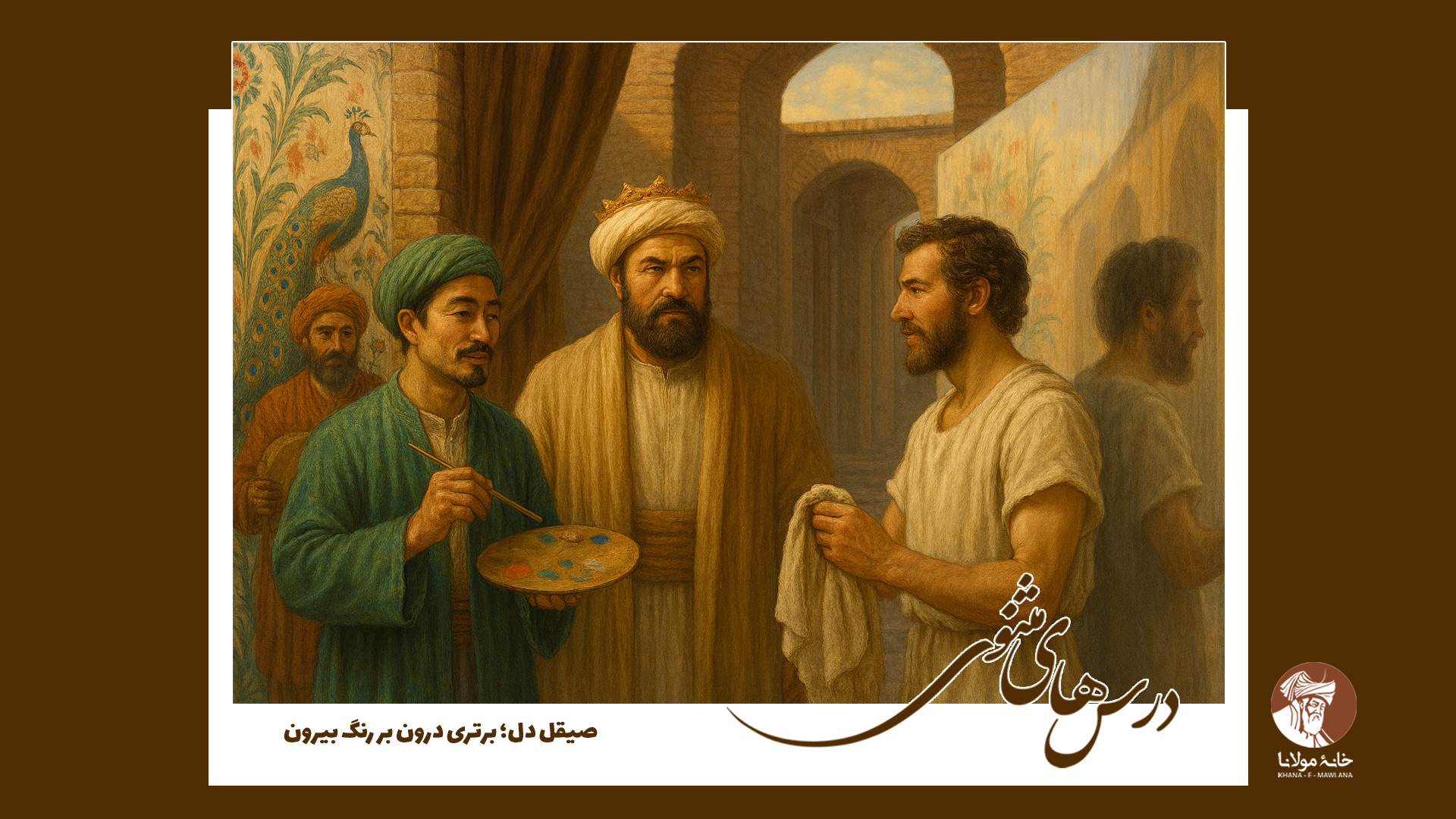 صیقل دل؛ برتری درون بر رنگ بیرون