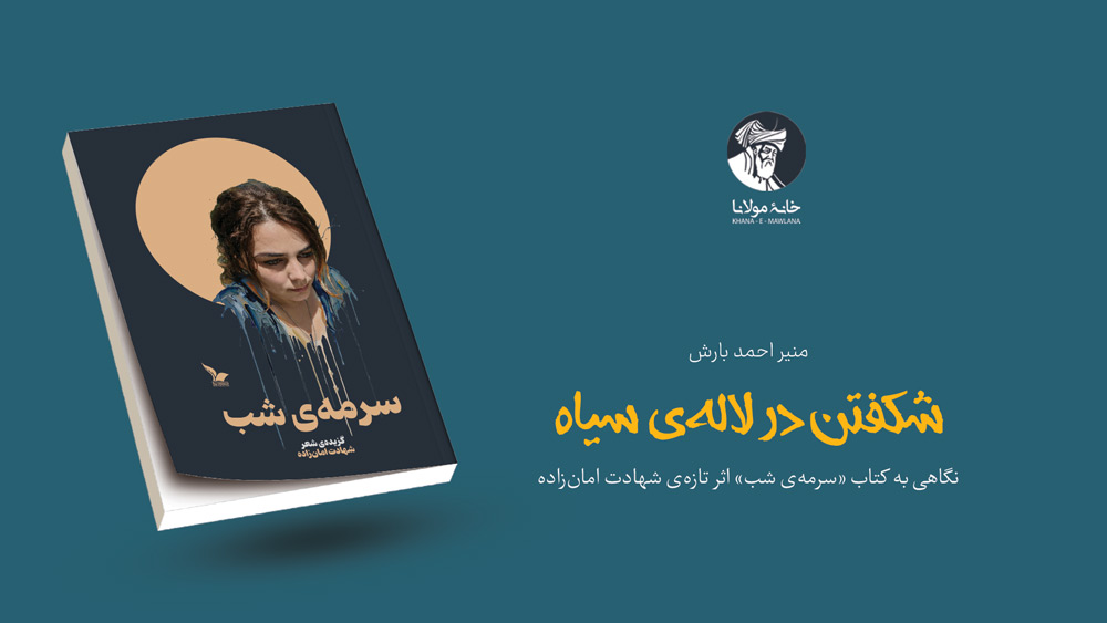 شکفتن در لاله‌ی سیاه؛ نگاهی به کتاب «سرمه‌ی شب» اثر تازه‌ی شهادت امان‌زاده