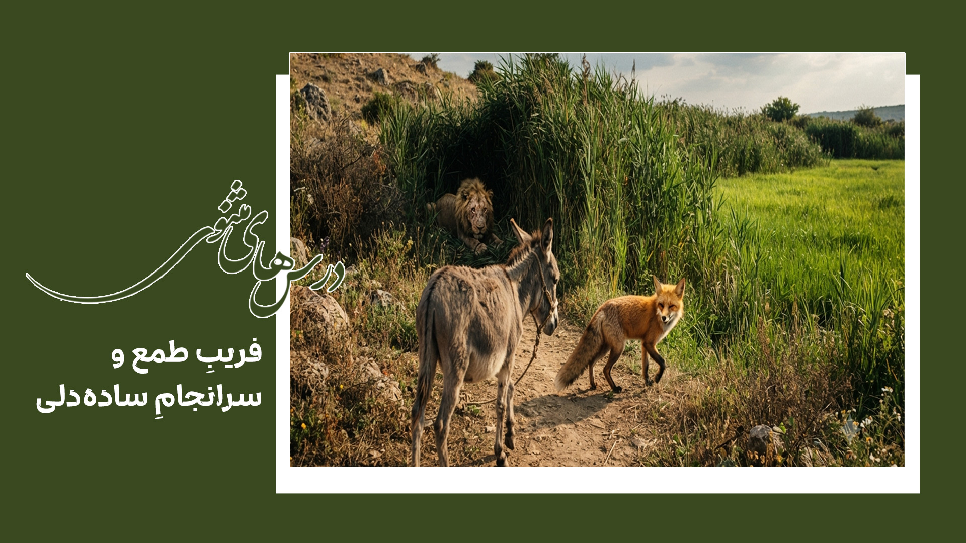 فریبِ طمع و سرانجامِ ساده‌دلی